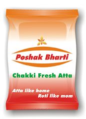 Poshak Bharti Chakki Fresh Atta, Wheat Flour