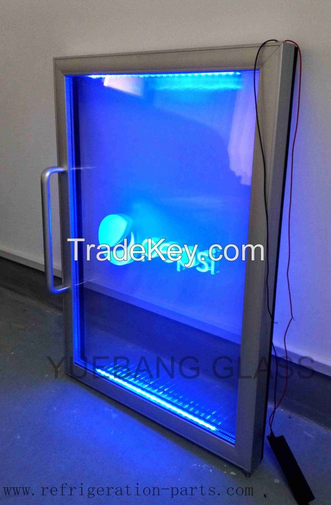 LED glass door for Icecream Freezer