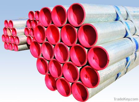 steel pipe of lining plastic