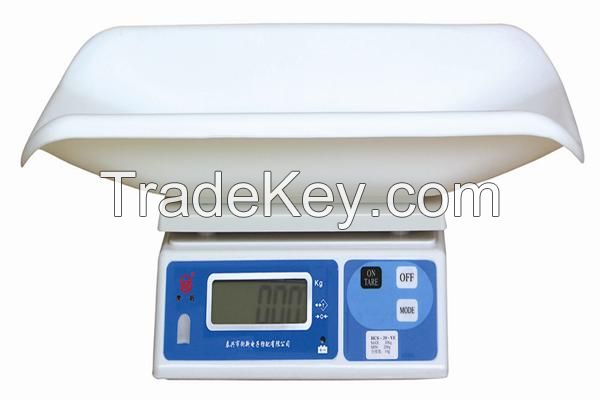 Electronic baby scales