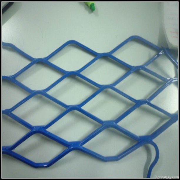 2.5cm thick spray-painted expanded metal mesh for fencing-manufacturer