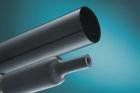 Dual wall,high-shrink-ratio,adhesive-lined flexible polyolefin tubing