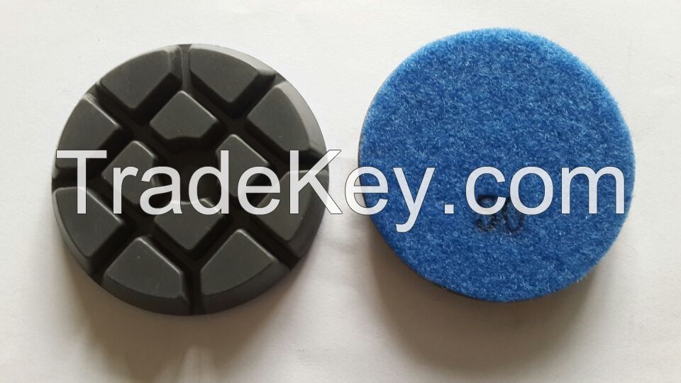 Black Dry Wet Concrete Polishing Pads