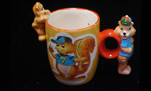 cartoon mugs