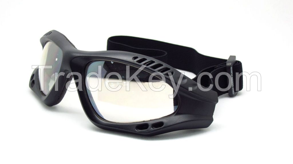 PC frame anti-fog and wind military goggles