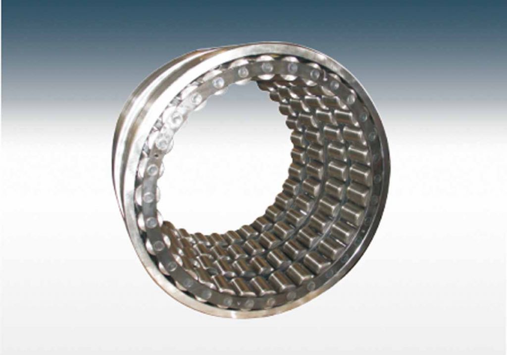 Four-row cylindrical roller bearings