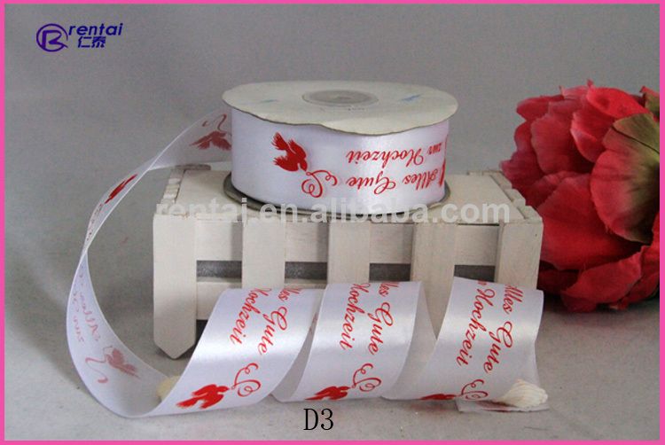 wholesale Factory supplier high quality 100% polyester satin ribbon