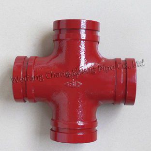 UL FM Approval Ductile Iron Grooved Pipe Fittings price 