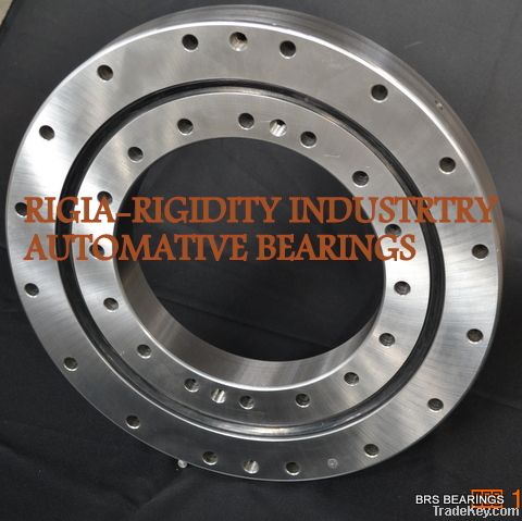 Slewing ring internal external gear teeth four point contact stainless