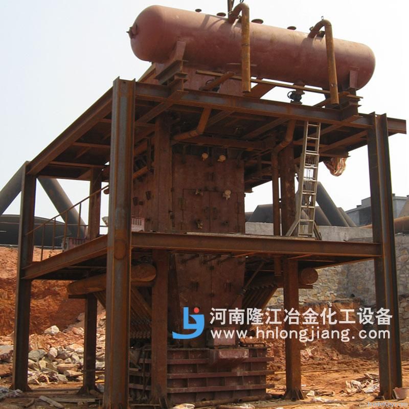 closed copper ore and concentrate smelting matte furnace