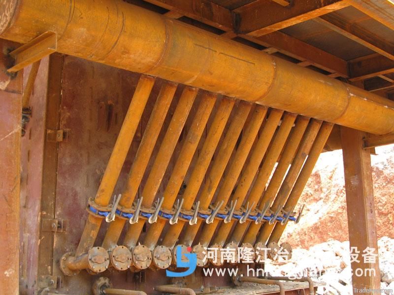 closed copper ore and concentrate smelting matte furnace