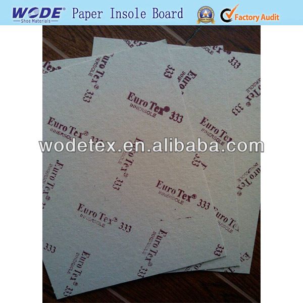 Red Shoe Paper Insole Board