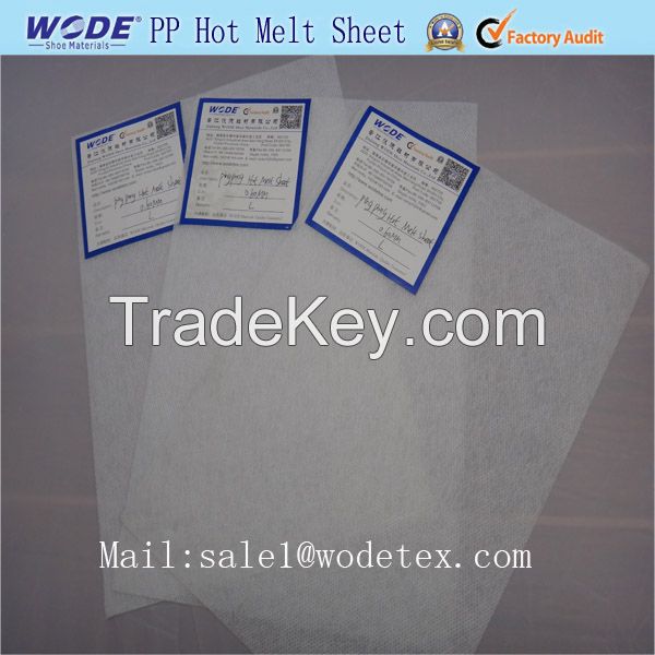 Shoe Upper Thermoplastic Ping Pong Hot melt Sheet