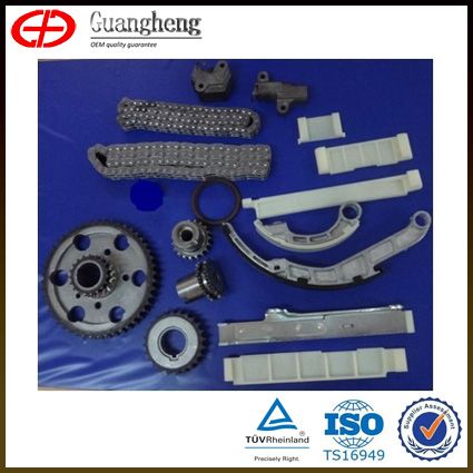 Timing repair kits with timing chain, tensioner, guide, gear for Nissan NAVARA D40 YD22DDT/YD22ETI/YD25/YD25DDTI