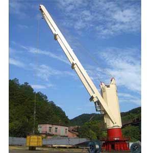 marine hydraulic generall cargo crane