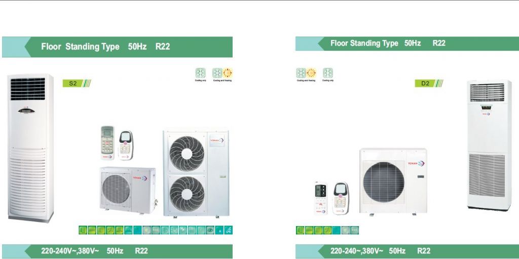 Yonan Floor Standing Air Conditioner 24000-60000BTU