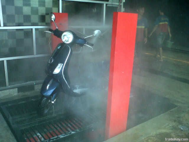 LIGHT-HEAVY, AUTOMATIC MOTORCYCLE WASHING- PORTABLE STYLE