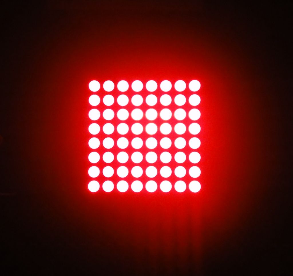 Promotion!!! Mini green led dot matrix 525nm display 8X8