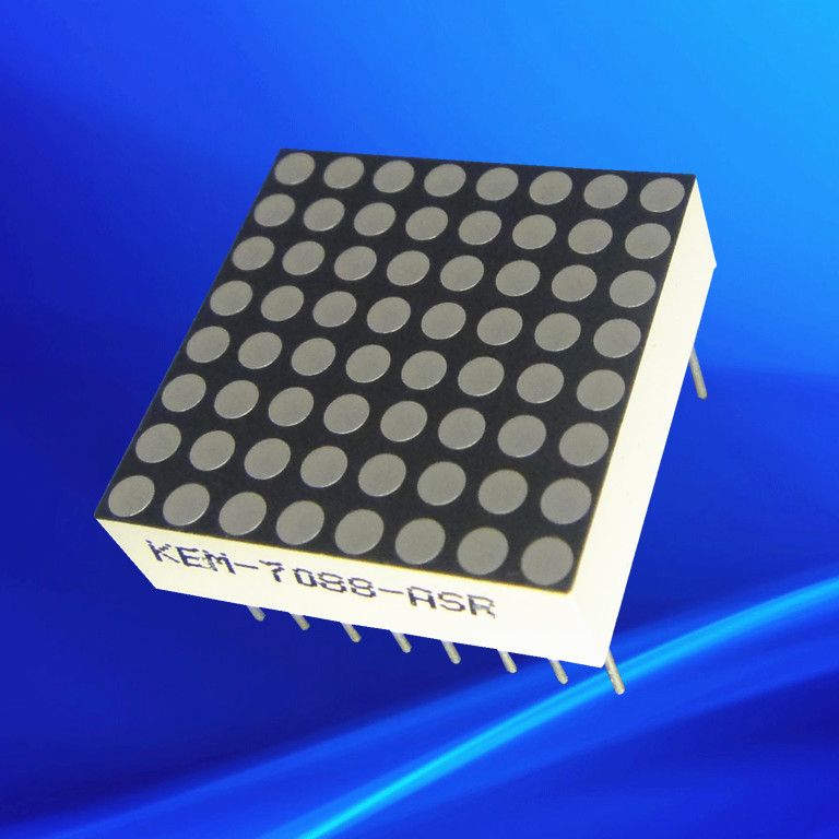 Factory price!!! Mini super red 8X8 led dot matrix display