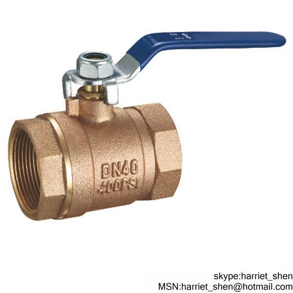 1/2 - 4 inch Brass Bronze standard ball valve female npt