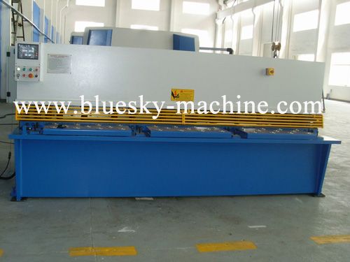 NC hydraulic swing beam shearing machine 