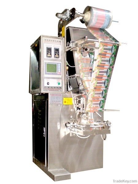 snack food potato chips granular packaging machine back sealing