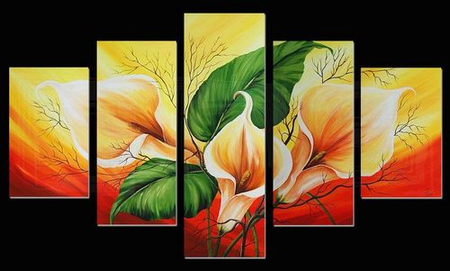 Group Flower Oil Painting