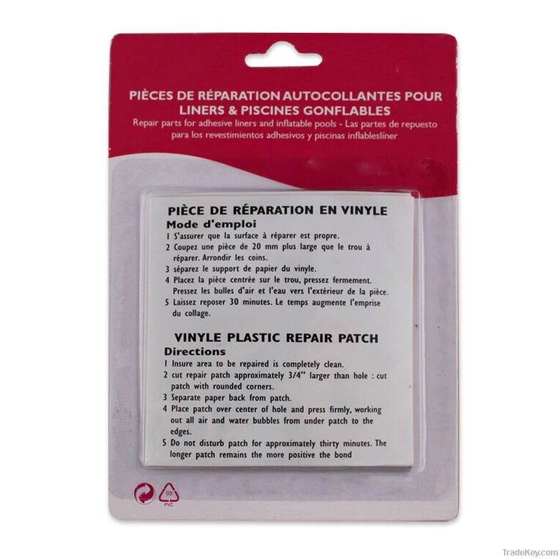 Heavy Duty Repair Patch for Inflatable Vinyl Mattress