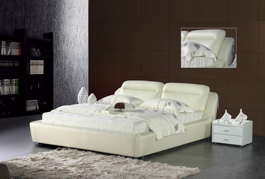 C863P hot selling  king size upholstery bed