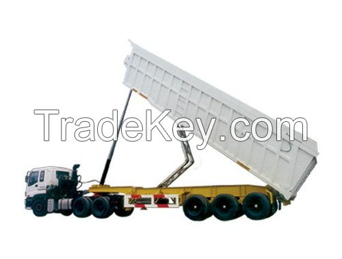 Tipper semi-trailer