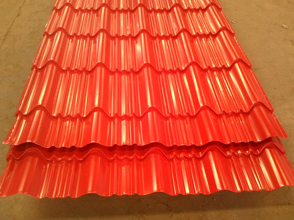 PREPAINTED CORRUGATED STEEL SHEET