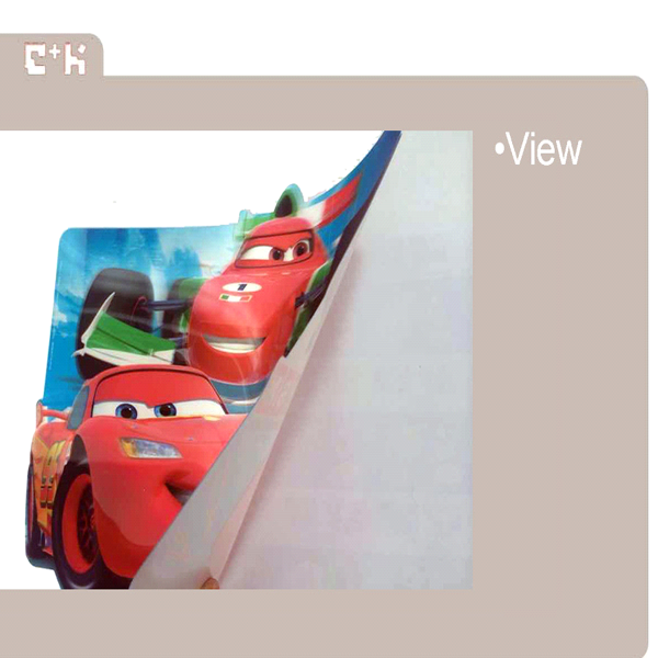 colorful 3D lenticular placemat