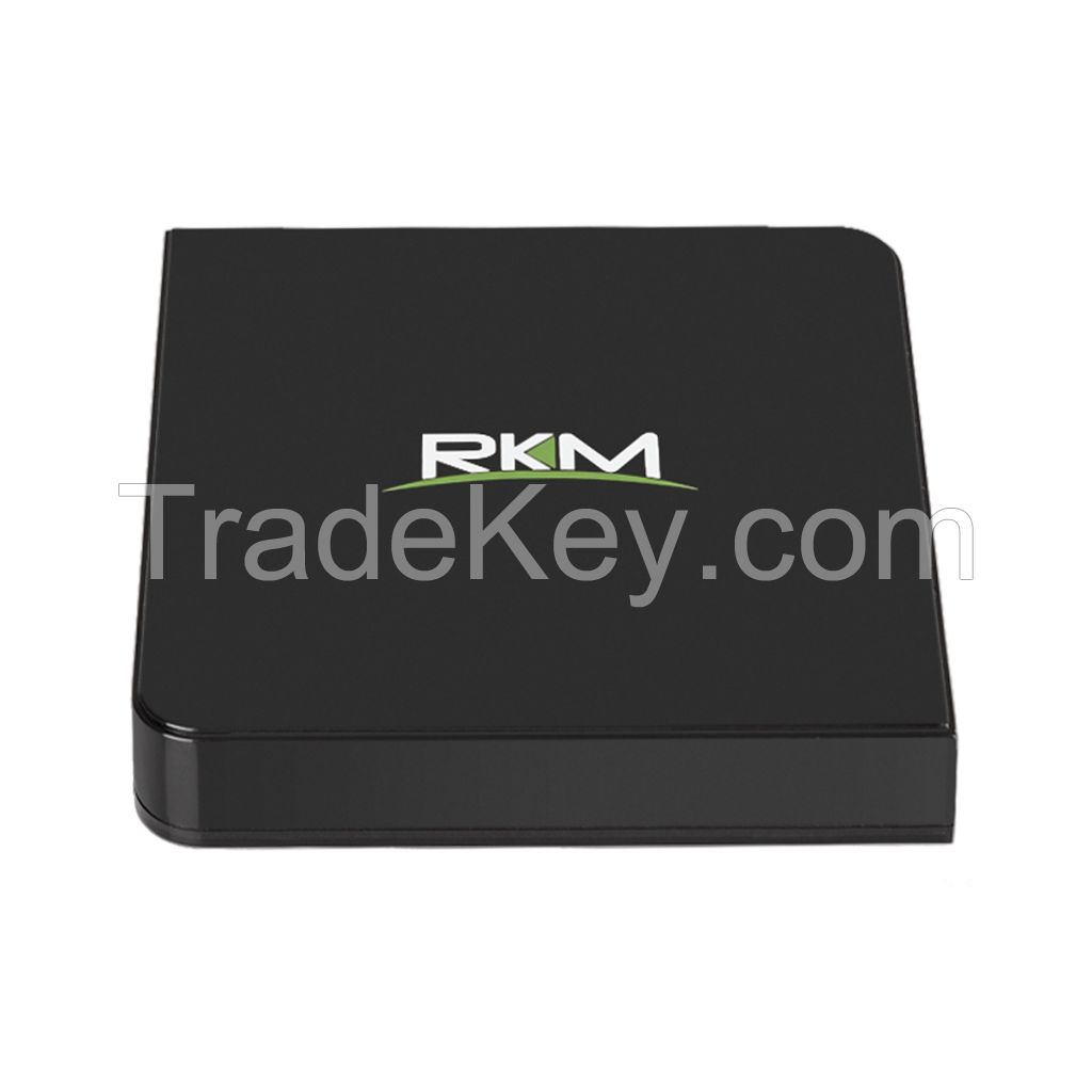 Rikomagic MK06 Amlogic S905 quad core android 5.1 mini tv box 1G RAM, 8G ROM wifi bluetooth Gbit lan 4K@60fps H.265