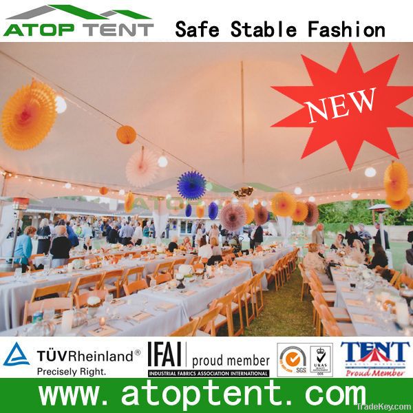 Alluminium clear span party wedding gazbo tent