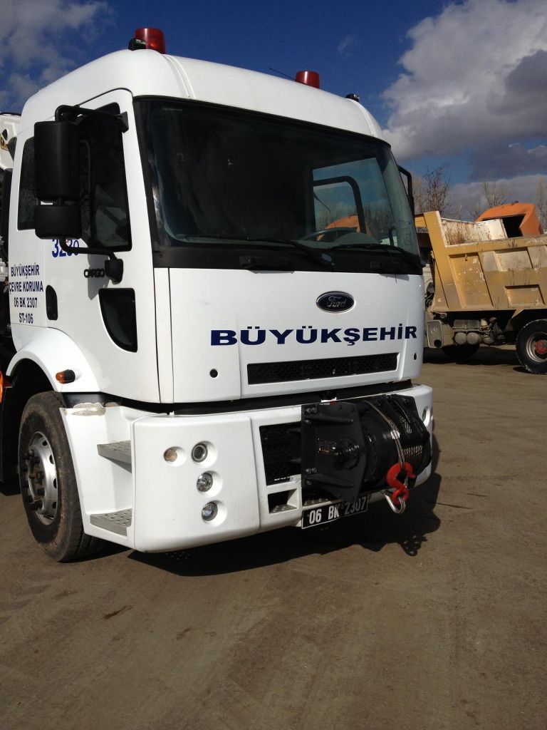 hydraulic winch