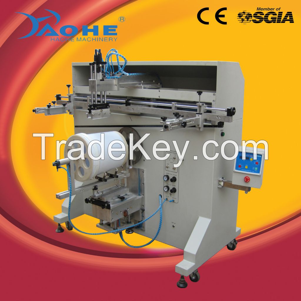 plastic bucket screen printing machine