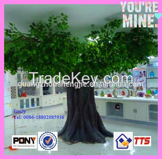 home garden decor huge outdoor artificial tree, artificial banyan tree