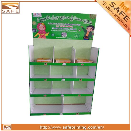 Point of sale POS cardboard display, cosmetic cardboard display, cardboard display stands 