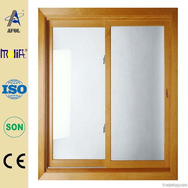 Aluminum sliding window