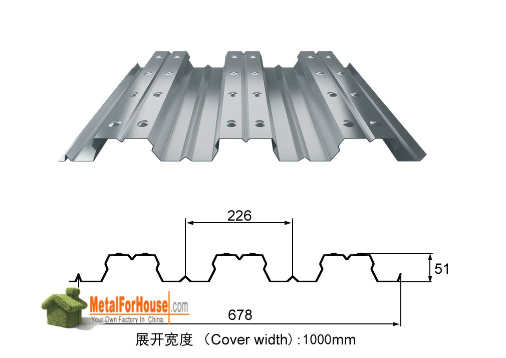 Corrugated Galvanized Steel Roofing Tile