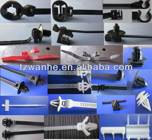 Cable tie mould