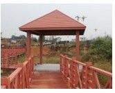 wood plastic composites gazebo