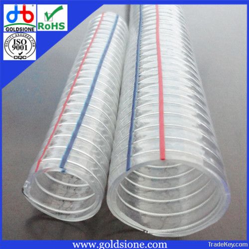 PVC spring steel hose