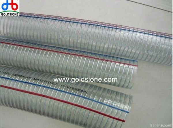 PVC spring steel hose