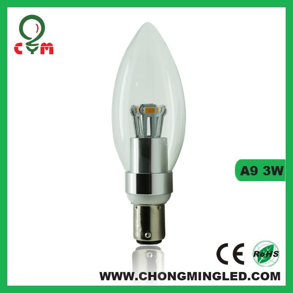  CE e12/e14 3w/4w/5w led candle light ,360 led candle lamp  