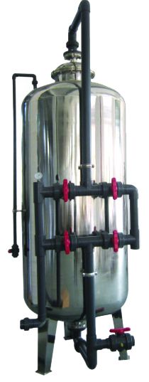 Industrial Carbon Steel Activated carbon Filter aqua plant