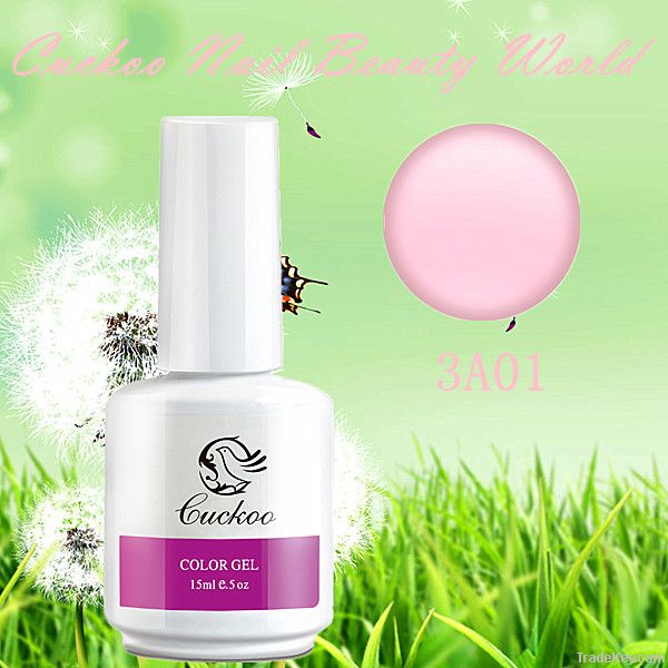 CUCKOO Professional nail art builder soak off uv color gel