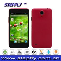 4.5 inch MTK6582 Quad core Android 4.2 WIFI GPS 3G Mobile Phone