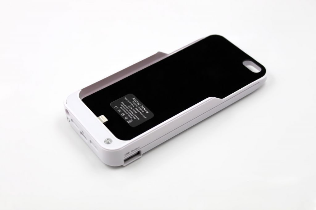 capacity 2,800mAh Li-ion Polymer power case for Iphone5/5c