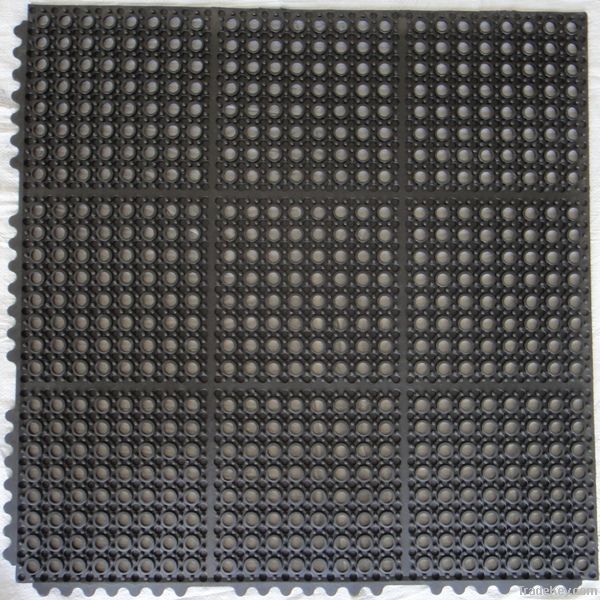 Anti figure rubber mat